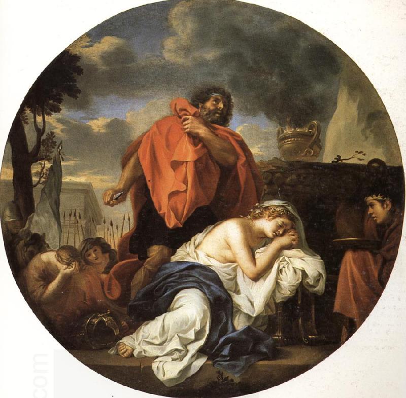 LE BRUN, Charles Jephthah's Sacrifice
